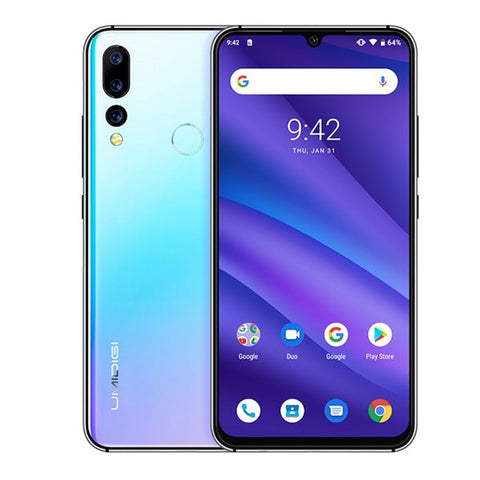 UMIDIGI A5 Pro Global Version16MP Triple Camera Android 9.0 6.3' FHD+4150mAh Big Battery Octa Core 4GB+32GB Smartphone 2+1 Slots
